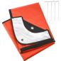 Preview: Notfall Decke Survival reflektierend survival orange