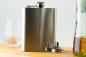 Preview: Flachmann Edelstahl Trichter Set Outdoor Camping Glamping