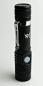 Preview: Led Taschenlampe schwarz T6 zoombar IP65 Alu USB C 18650 Lithium Akku