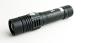 Preview: Led Taschenlampe schwarz T6 zoombar IP65 Alu USB C 18650 Lithium Akku
