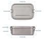 Preview: Titan Bento Box 800 ml Kochtopf mit Dichtung Schule Arbeit Outdoor Bushcraft Survival