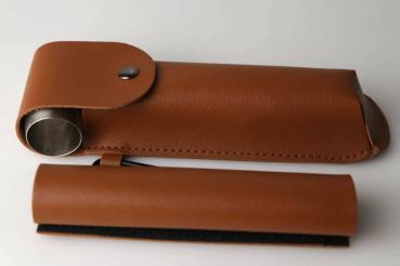 Preview: Handschneckenbohrer bushcraft manueller Überlebensbohrer mit Lederhülle set Outdoor Camping Rucksackreisen