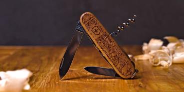Schweizer Messer Victorinox limitiert 2021 Climber Wood  Swiss Spirit Special Edition Sammler Holzschale Taschenmesser EDC Geschenk Funktionen
