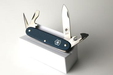 Preview: Schweizer Messer limitiert Victorinox Pioneer Nespresso 2018 Limited Edition Sammler Alox Schale Taschenmesser EDC Geschenk Funktionen 1