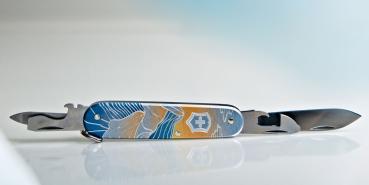 Schweizer Taschen Messer Victorinox limitiert 2023 Swiss Winter Magic Cadet Limited Edition Sammler Aluschale Alox Taschenmesser EDC Geschenk Funktionen