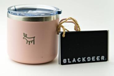 Stylische Retro tasse Emaille look mit Deckel edelstahl isolierend