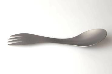 TiTo Titanium Titan Löffel-Spork Multufunktion Besteck Ultralight ultraleicht Camping Wandern Angeln Bushcraft