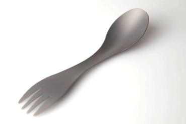 TiTo Titanium Titan Löffel-Spork Multufunktion Besteck Ultralight ultraleicht Camping Wandern Angeln Bushcraft