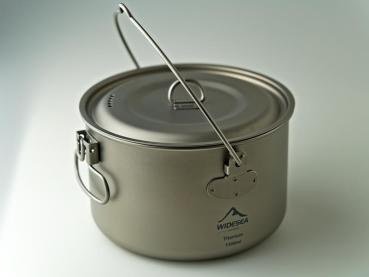 Topf Becher Titan 1300 ml ultraleicht Wandern Kochen