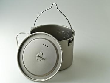 Preview: Topf Becher Titan 900 ml ultraleicht Wandern Kochen
