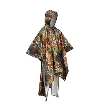 210 t Polyester Poncho Tarp Notfall Regenschutz Plane