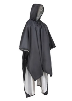 210 t Polyester Poncho Tarp Notfall Regenschutz Plane