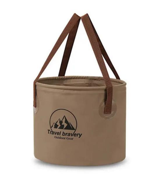 Faltbarer Eimer Angeln Camping Bushcraft 20 Liter