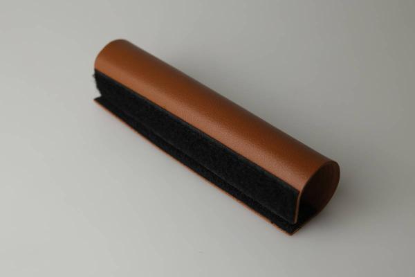 Handschneckenbohrer bushcraft manueller Überlebensbohrer mit Lederhülle set Outdoor Camping Rucksackreisen 24 mm