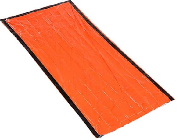 Notfall Schlafsack Überleben Schlafsack Survival Biwaksack Erste Hilfe Rettungsdecken Wasserdicht Notfalldecke Warm Tube Zelt Ultraleicht Hitzeabweisend Kälteschutz Rettungszelt Outdoor