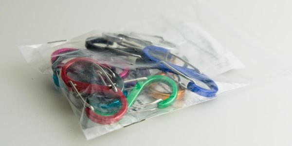 S Karabiner Doppelkarabiner 8 Wandern Camping Ausrüstung EDC