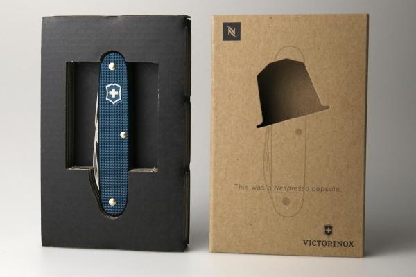 Schweizer Messer limitiert Victorinox Pioneer Nespresso 2018 Limited Edition Sammler Alox Schale Taschenmesser EDC Geschenk Funktionen