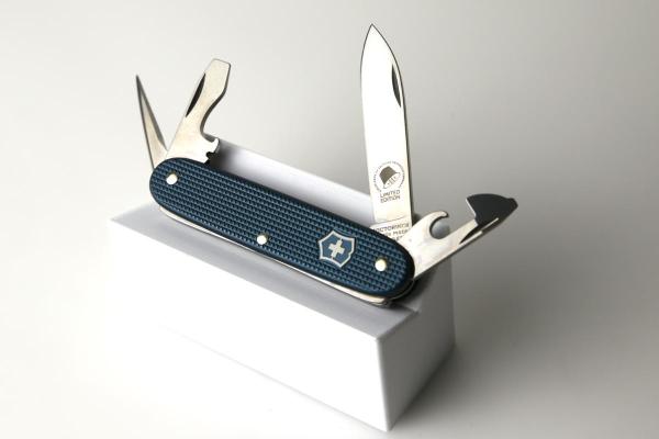 Schweizer Messer limitiert Victorinox Pioneer Nespresso 2018 Limited Edition Sammler Alox Schale Taschenmesser EDC Geschenk Funktionen 1