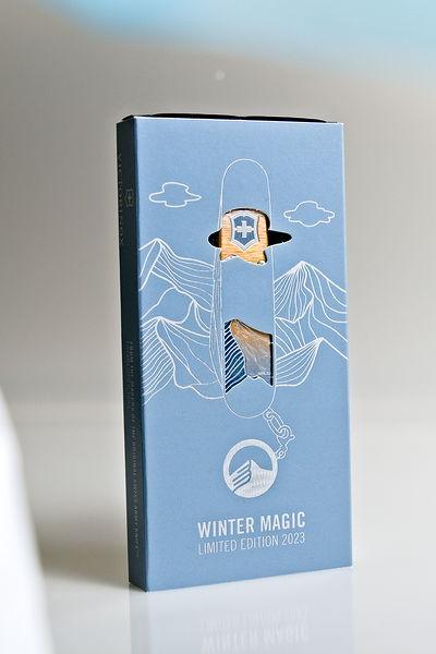 Schweizer Taschen Messer Victorinox limitiert 2023 Swiss Winter Magic Cadet Limited Edition Sammler Aluschale Alox Taschenmesser EDC Geschenk Funktionen