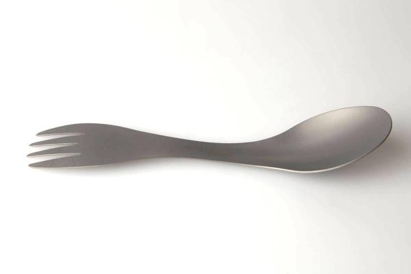 TiTo Titanium Titan Löffel-Spork Multufunktion Besteck Ultralight ultraleicht Camping Wandern Angeln Bushcraft
