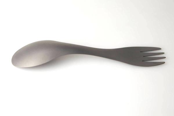 TiTo Titanium Titan Löffel-Spork Multufunktion Besteck Ultralight ultraleicht Camping Wandern Angeln Bushcraft