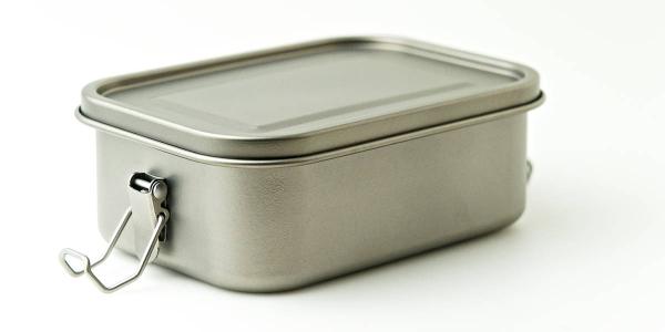 Titan Bento Box 800 ml Kochtopf mit Dichtung Schule Arbeit Outdoor Bushcraft Survival