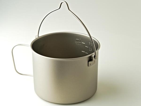 Topf Becher Titan 900 ml ultraleicht Wandern Kochen