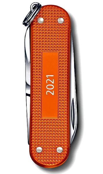 Victorinox Limited Edition 2021 Classic Alox 58mm Tigerorange