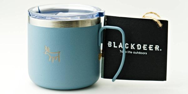Stylische Retro tasse Emaille look mit Deckel edelstahl isolierend