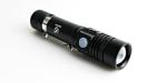 Hochleistungs-Taschenlampe zoombar mit t6 LED